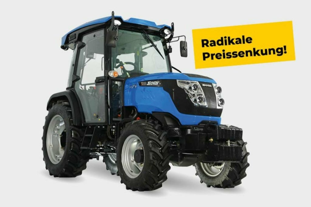 Solis 75 NT CRDi, Traktor Schmalspurschlepper, Weinbergtraktor – SB Agrar-  und Forsttechnik GmbH