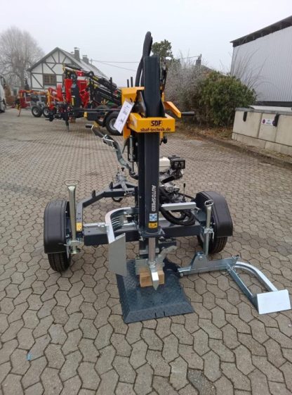 Uniforest Holzspalter mit Benzinmotor TITANIUM 14 / 18 TR, schnell, Anhänger 750 kg PKW – Bild 3