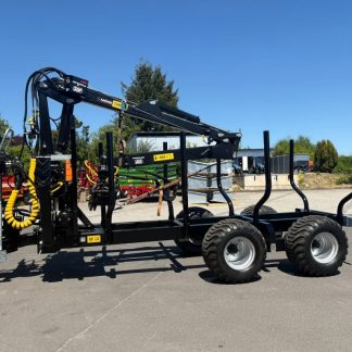 SBF Rückewagen Möre SF 12 +7390 HD Kran 7,3m 1,8 to Hub Eigenöl 2,5 to Kranwinde mit Funk