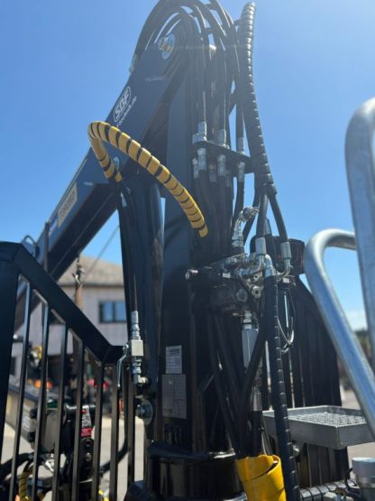 SBF Rückewagen Möre SF 12 +7390 HD Kran 7,3m 1,8 to Hub Eigenöl 2,5 to Kranwinde mit Funk – Bild 7