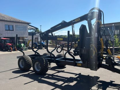 SBF Rückewagen Möre SF 12 +7390 HD Kran 7,3m 1,8 to Hub Eigenöl 2,5 to Kranwinde mit Funk – Bild 14