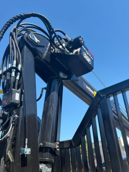 SBF Rückewagen Möre SF 12 +7390 HD Kran 7,3m 1,8 to Hub Eigenöl 2,5 to Kranwinde mit Funk – Bild 11