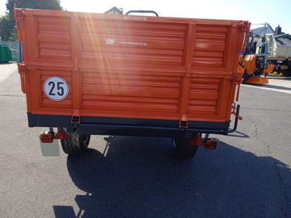 BBS BRT225 Einachser Dreiseitenkpper SBF Anhänger 3,5 to Auflaufbremse Doppelbordwand – Bild 8