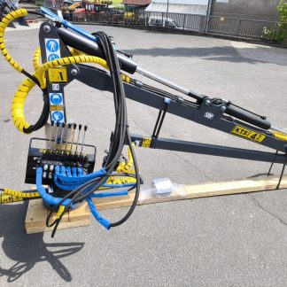 KTS4200 Kran 4,20m Greifer Rotator Forstkran Wald Holz SBF
