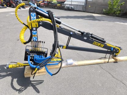 KTS4200 Kran 4,20m Greifer Rotator Forstkran Wald Holz SBF