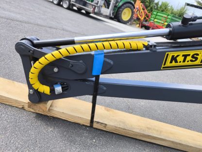 KTS4200 Kran 4,20m Greifer Rotator Forstkran Wald Holz SBF – Bild 7