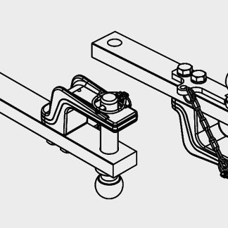 Scharmüller Zugpendel mit PKW-50 Kugelkopf