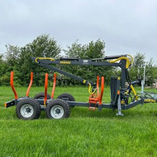 Mieten KTS Rückewagen 7000 mit 5,4m Kran