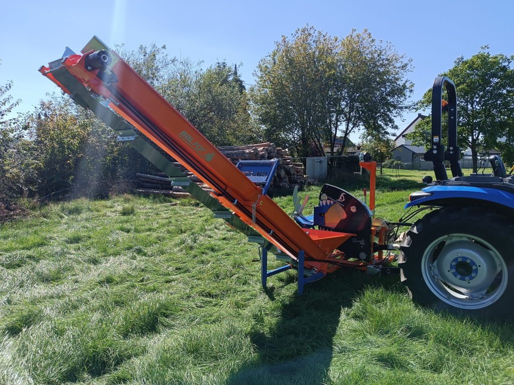 Balfor SHARK Wippkreissäge 700 CNT 4/250 PI – Zapfwelle bis Ø30cm (Förderband Schlepperhydraulik) – Bild 4