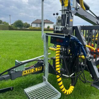 Stehpodest verzinkt für Rückewagen