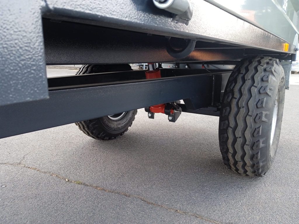 Kipper Heckkipper HK2000M 2t + Papiere, Anhänger, Seilzugbremse, Kastenmaße 240x140x40 – Bild 6