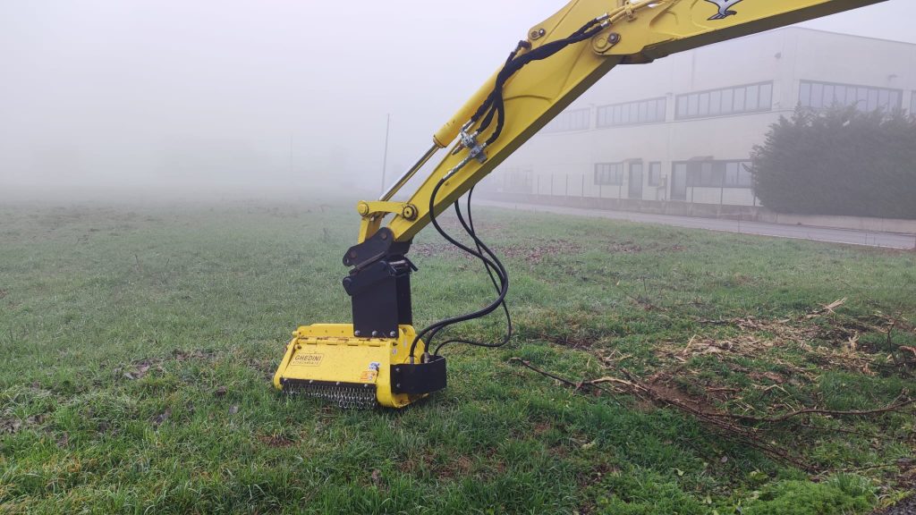 Ghedini DF10 DF13 Forstmulcher Baggermulchkopf max. Ø25 cm SBF – Bild 7