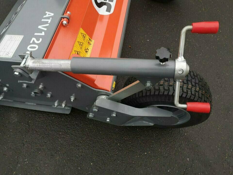 SBF Mulcher ATV 120 mit Fahrwerk und Benzinmotor Quad – Bild 9