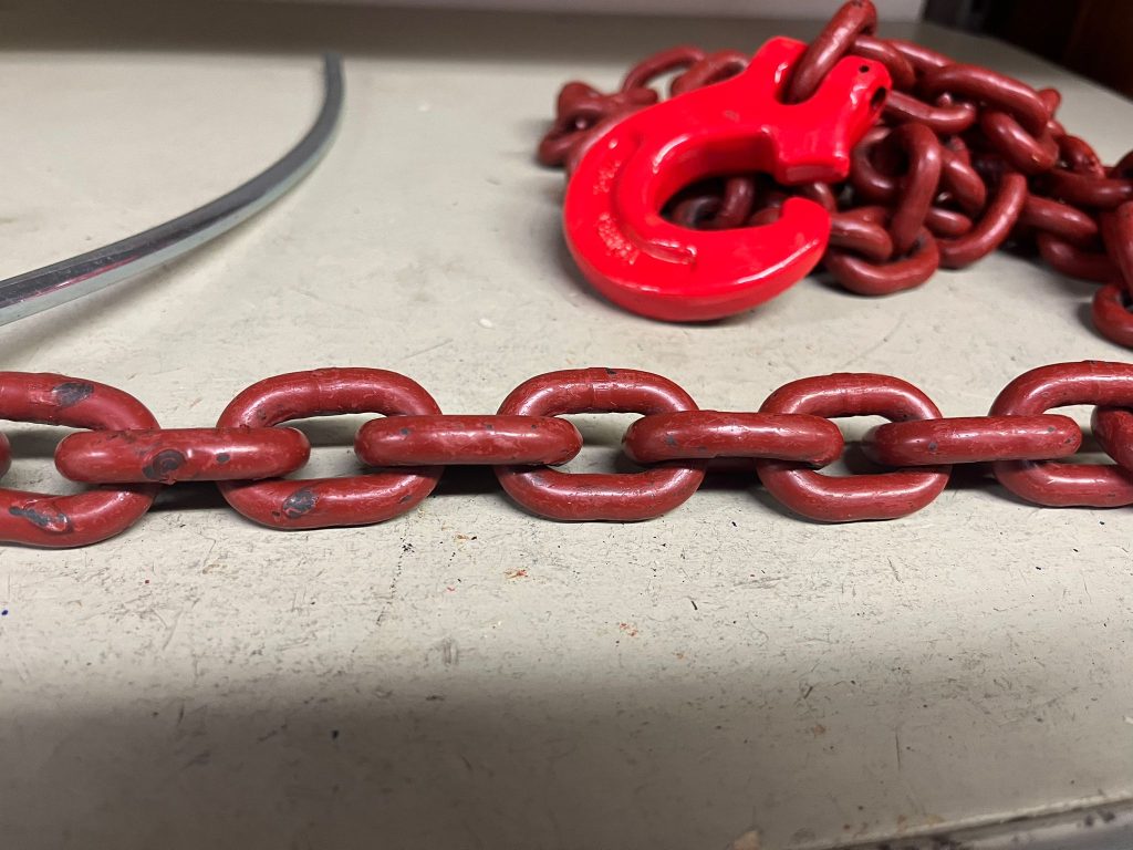 Forstkette rot Uniforest 8 x 2,5 - G80 GRAD – Bild 4