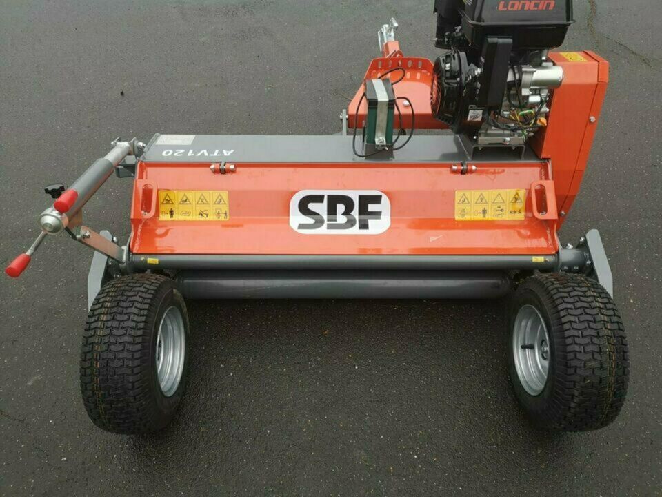 SBF Mulcher ATV 120 mit Fahrwerk und Benzinmotor Quad – Bild 4