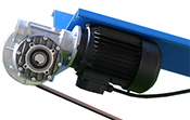 Faxes Förderband für Brennholz, Bandbreite 100mm und 5,00 m lang, 230V Motor – Bild 6