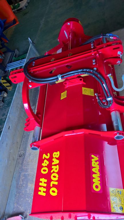 OMARV Barolo 220HH Mulcher, Heck-Frontmulcher, mit Verschiebung – Bild 2