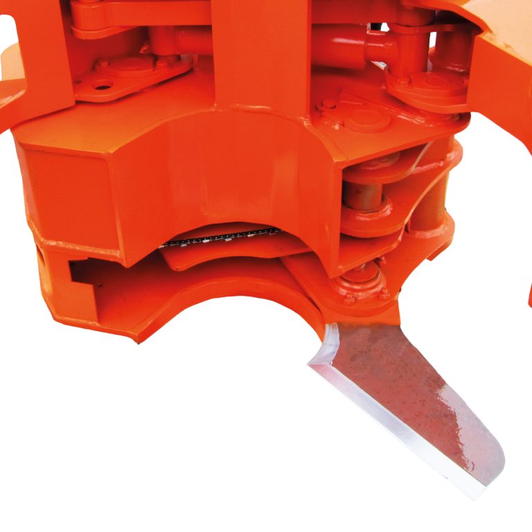 BioJack Fällgreifer 400 COMBI Greifer mit Säge- und Messerschnitt für Bagger – Bild 3