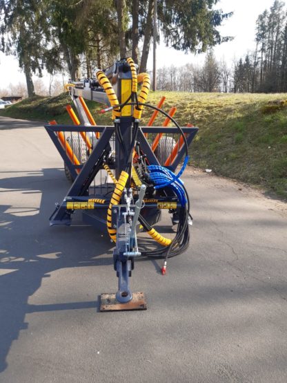 SBF 5,5 Rückewagen Holzwagen Forst Kran, Neu – Bild 6