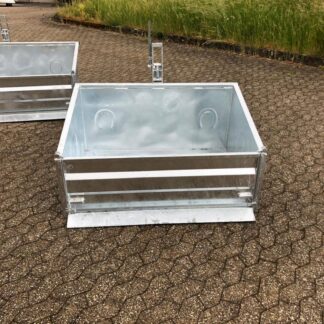 HC Heckcontainer, stabil, verzinkt 1,20m mit Schürfleiste