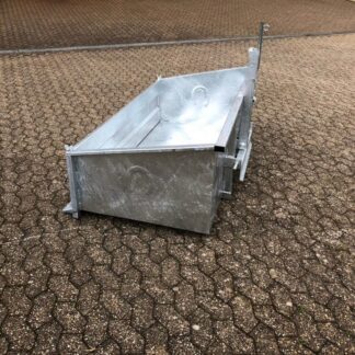 HC Heckcontainer, stabil, verzinkt 1,60m mit Schürfleiste