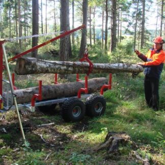 T1100 Holzwagen – Vielseitiger Anhänger für den Hof - Rückewagen - Holzhänger