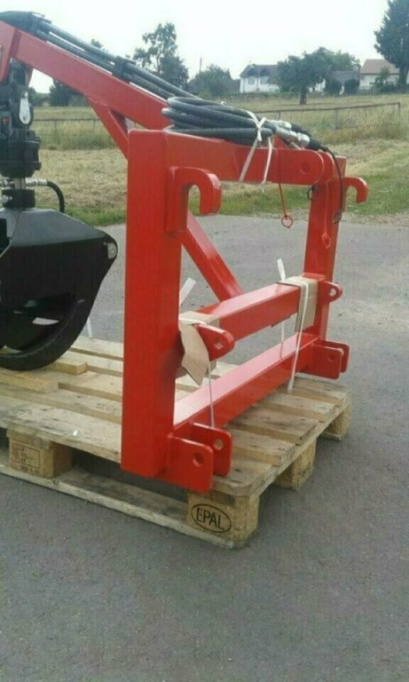 Möre Maskiner Frontladergreifer Holzzange Holzgreifer – Bild 4