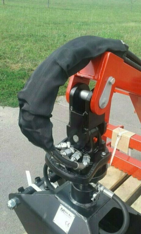 Möre Maskiner Frontladergreifer Holzzange Holzgreifer – Bild 3