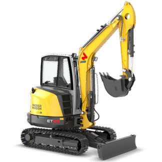 Wacker Neuson Minibagger ET35, Bagger