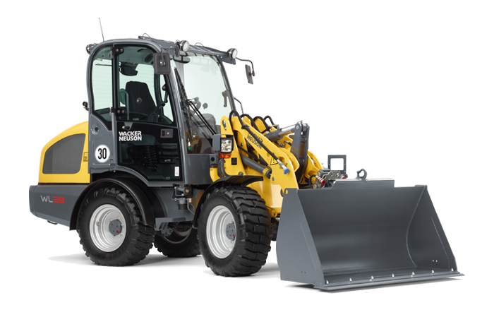 Wacker Neuson WL38 Knickgelenkte Radlader mit Kabine, Hoflader