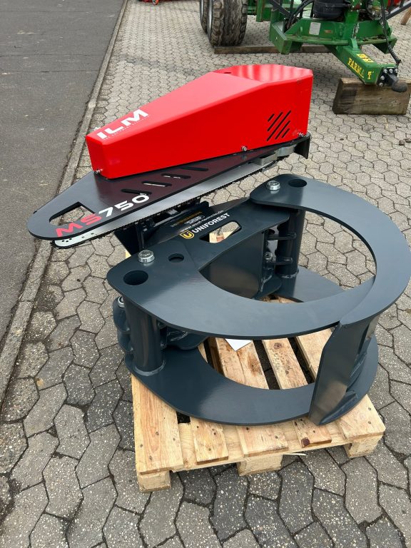 Uniforest Uniforest Premium 36 Holzgreifer mit Sägeeinheit hydraulische Kettensäge Greifersäge – Bild 4