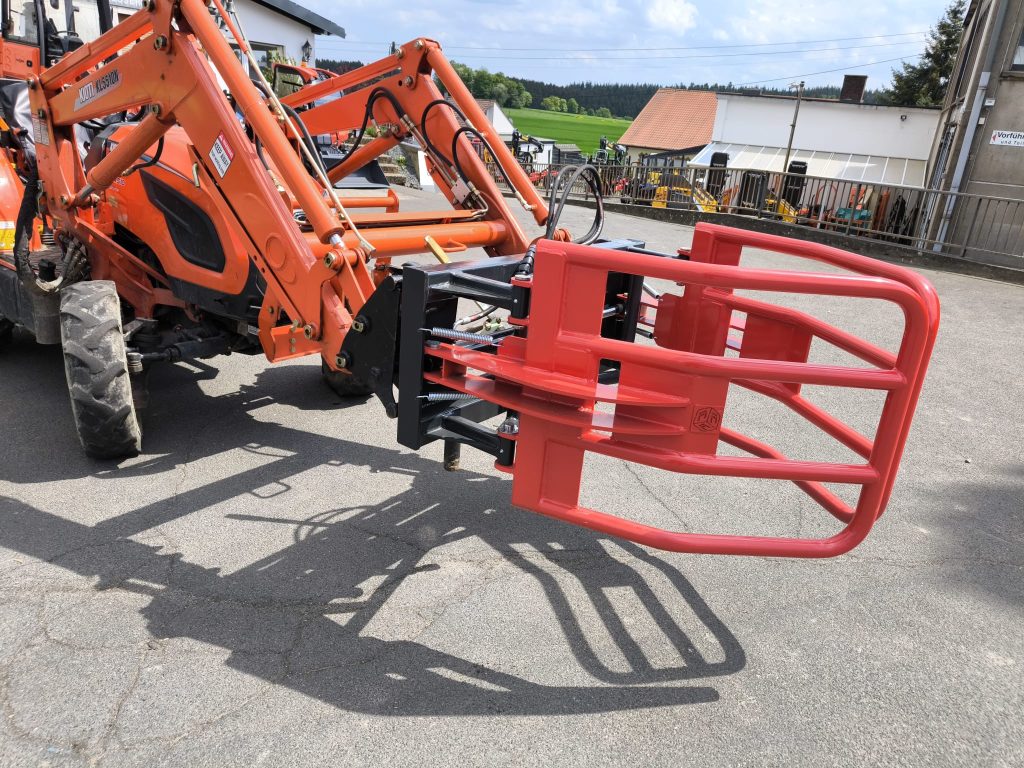 BBS Rundballenzange,Ballenzange,Ballengreifer mit Euroaufnahme – Bild 2