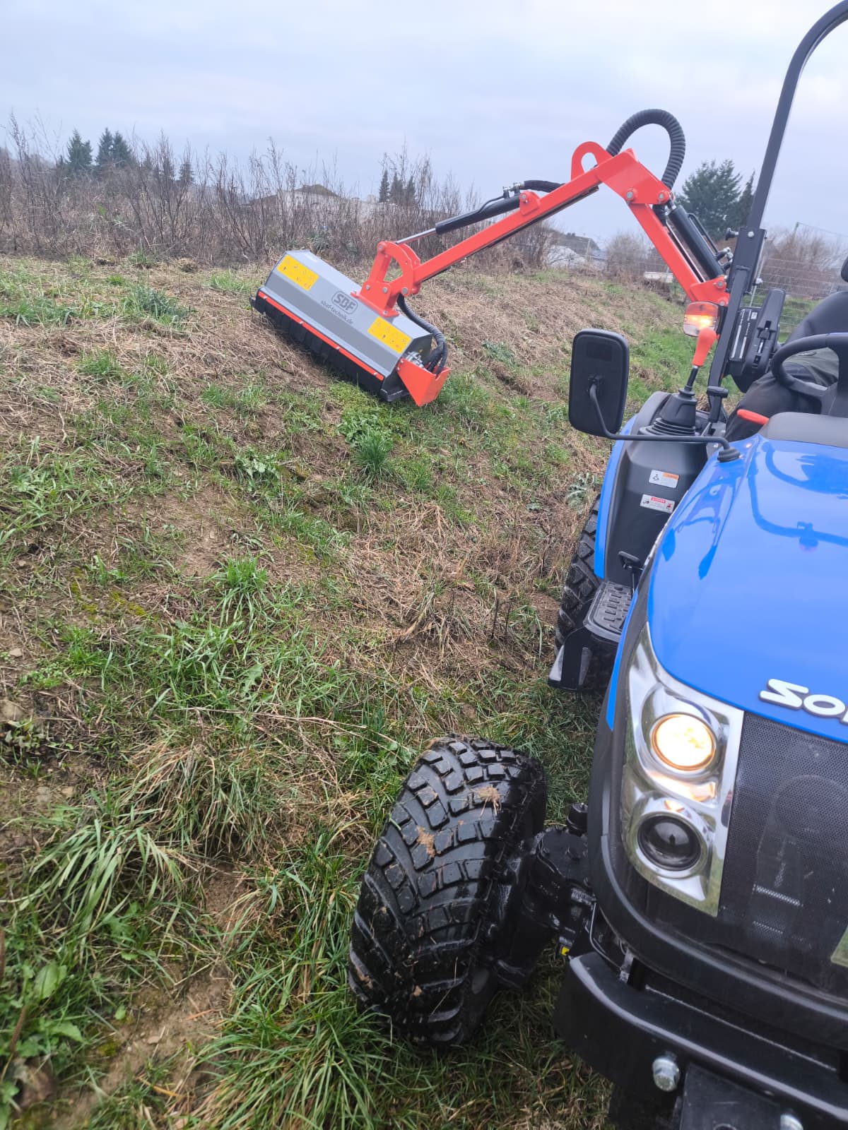 SBF ERM80 Auslegemulcher Böschungsmulcher Mulcher – Bild 2