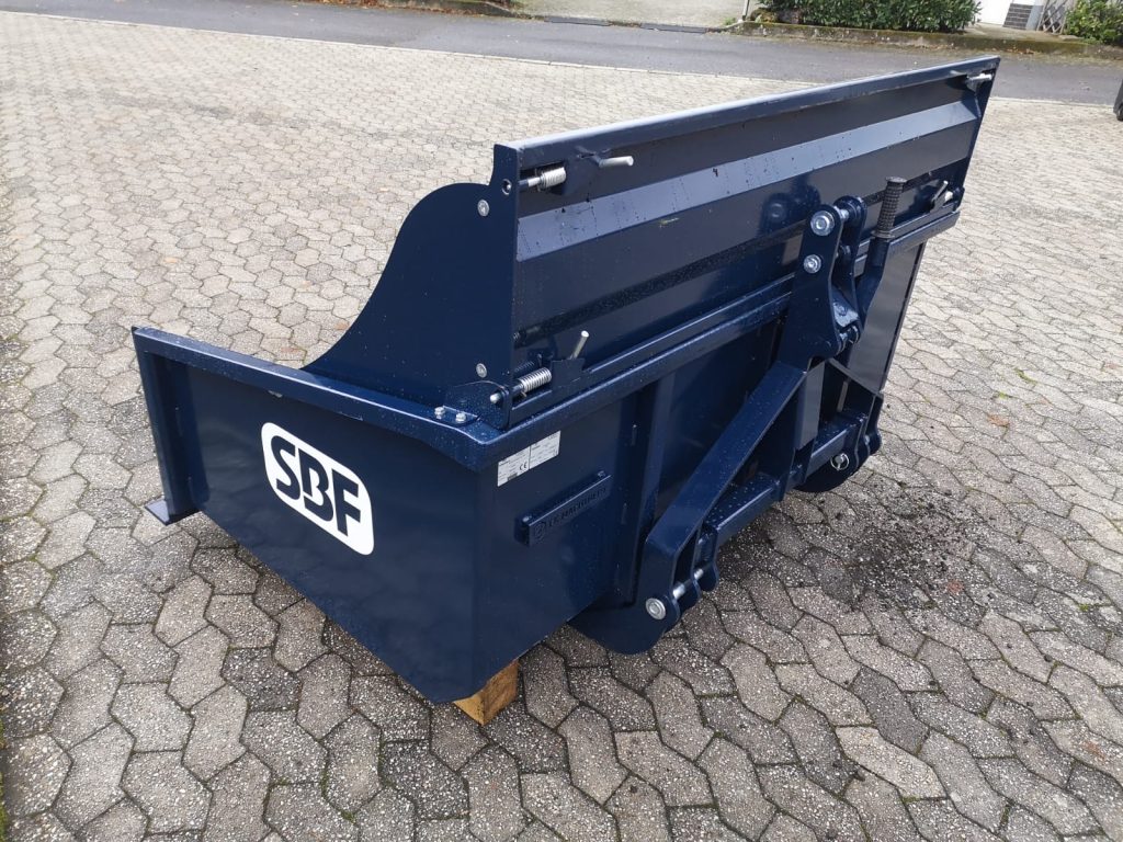 SBF UTB 150 Heckcontainer Bordwand klappbar, Heckkiste Kipper Kippmulde – Bild 3