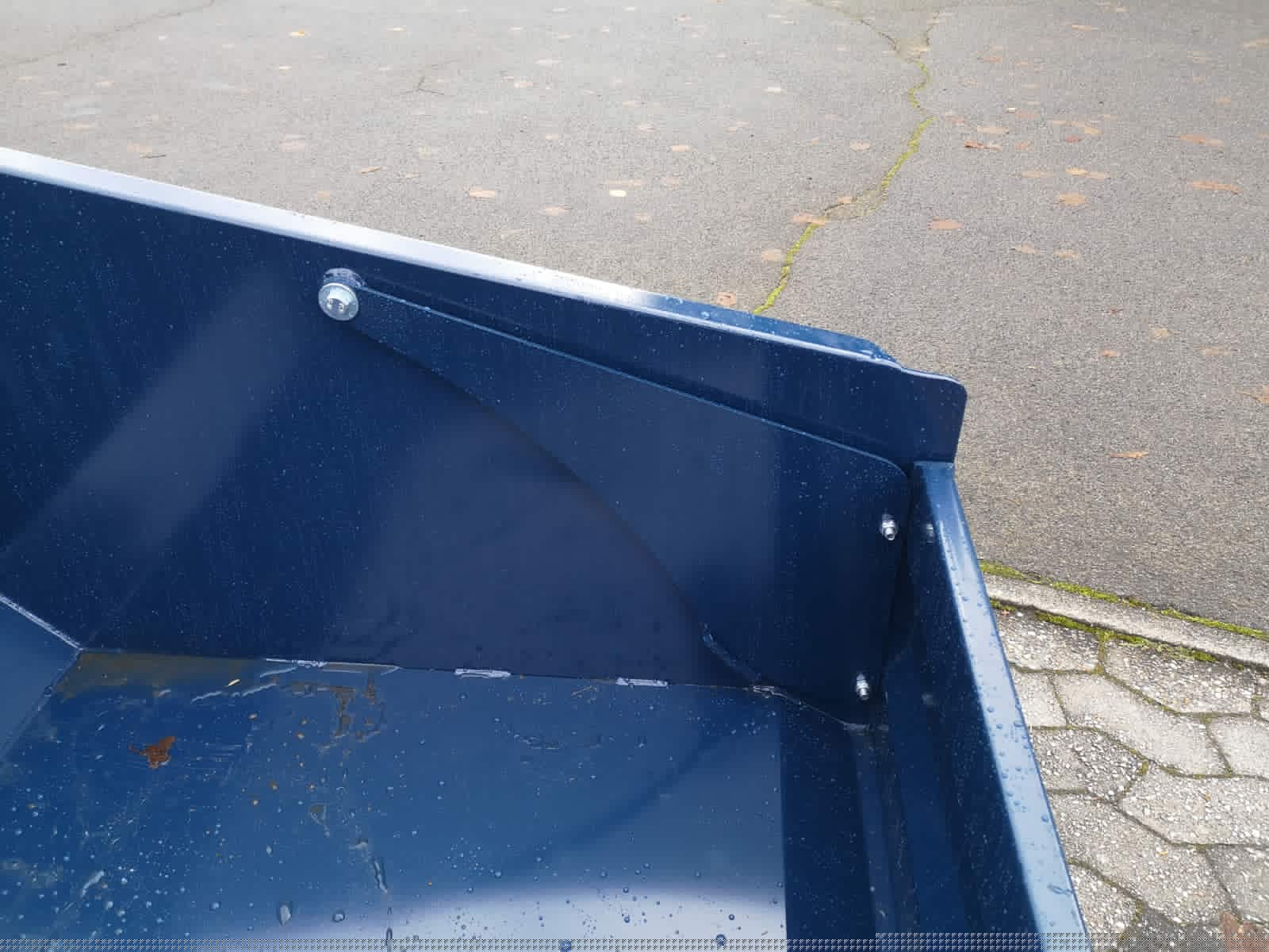 SBF UTB 150 Heckcontainer Bordwand klappbar, Heckkiste Kipper Kippmulde – Bild 7