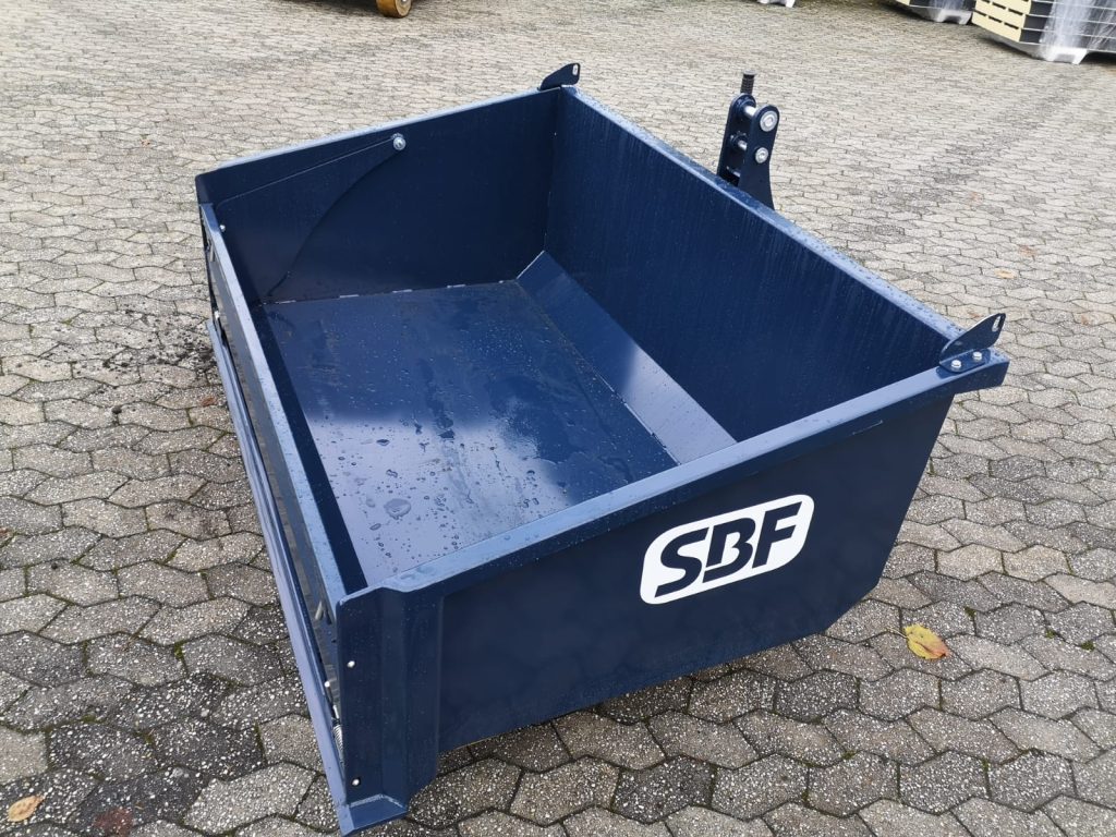 SBF UTB 150 Heckcontainer Bordwand klappbar, Heckkiste Kipper Kippmulde