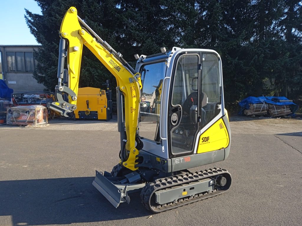 Wacker Neuson ET18 Minibagger Mikrobagger Raupenbagger Kettenbagger SBF