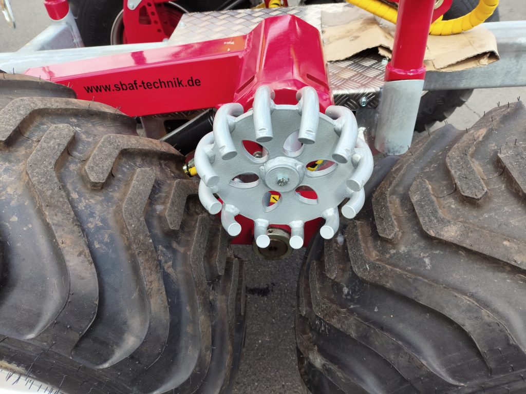 Kranman Rückewagen T5000, Radantrieb, hydr.Bremse, Forstkran 4.60 – Bild 12