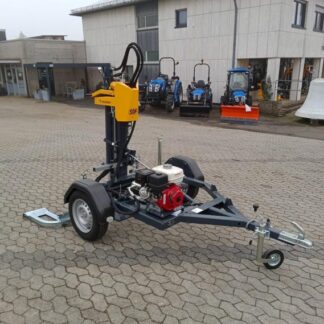 Uniforest Holzspalter mit Benzinmotor TITANIUM 14 / 18 TR, schnell, Anhänger 750 kg PKW
