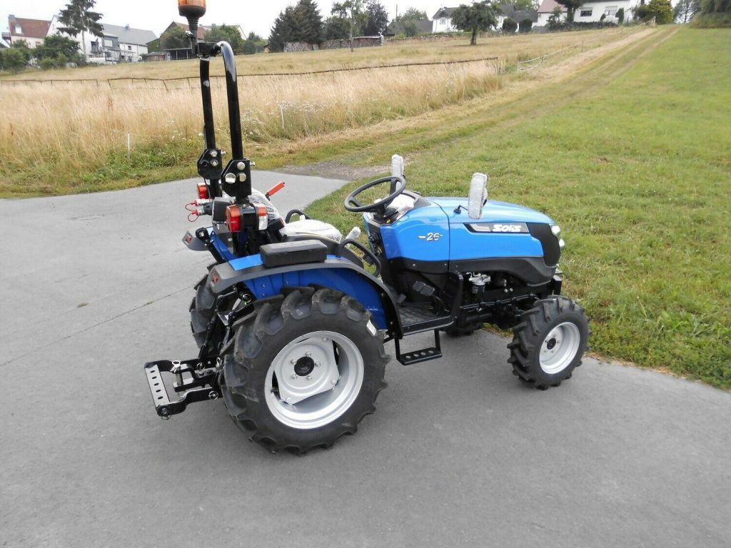 Solis 26 Kleintraktor Mittelschalter unsynchronisiert – Bild 5