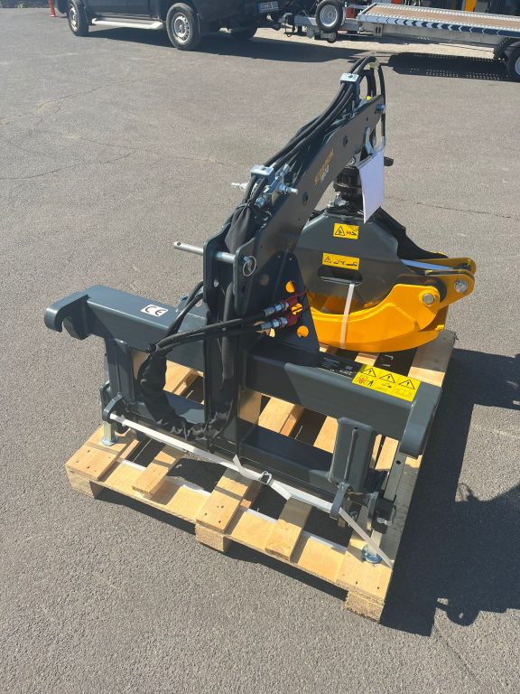 Uniforest Rückezange SCORPION 1800F Frontanbau Euroaufnahme Dreipunktanbau Holzgreifer Frontladergreifer – Bild 2