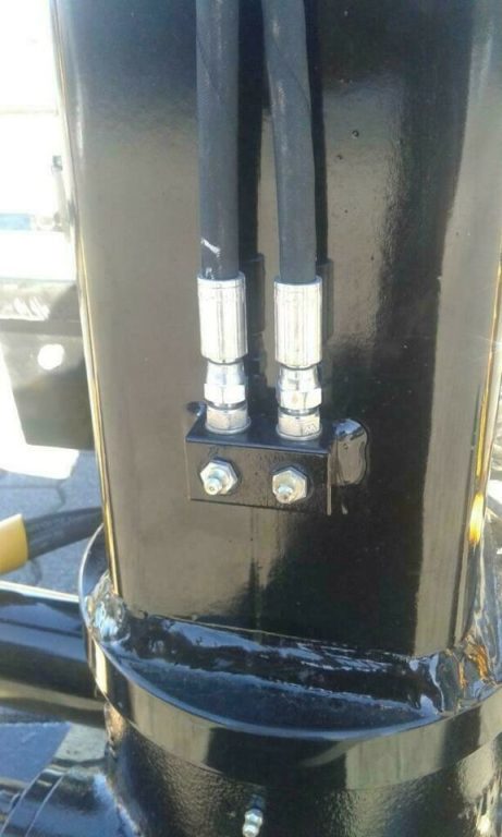 Maskiner Kran 6,4 m Teleskop Rückewagen Forstkran Rückekran – Bild 16