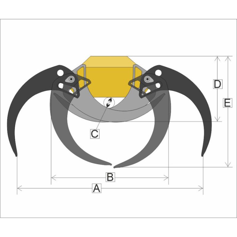Holzgreifer Möre Maskiner 0,18 , neu , BBS