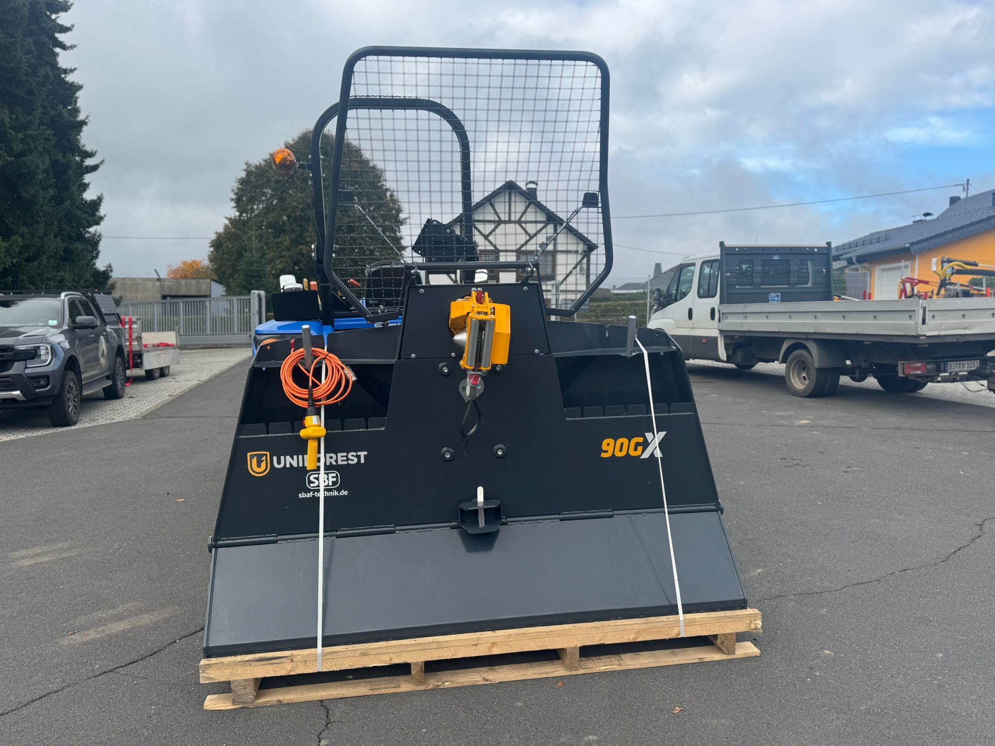 Uniforest Getriebeseilwinde Proportionalbremse Seilwinde 90 GX