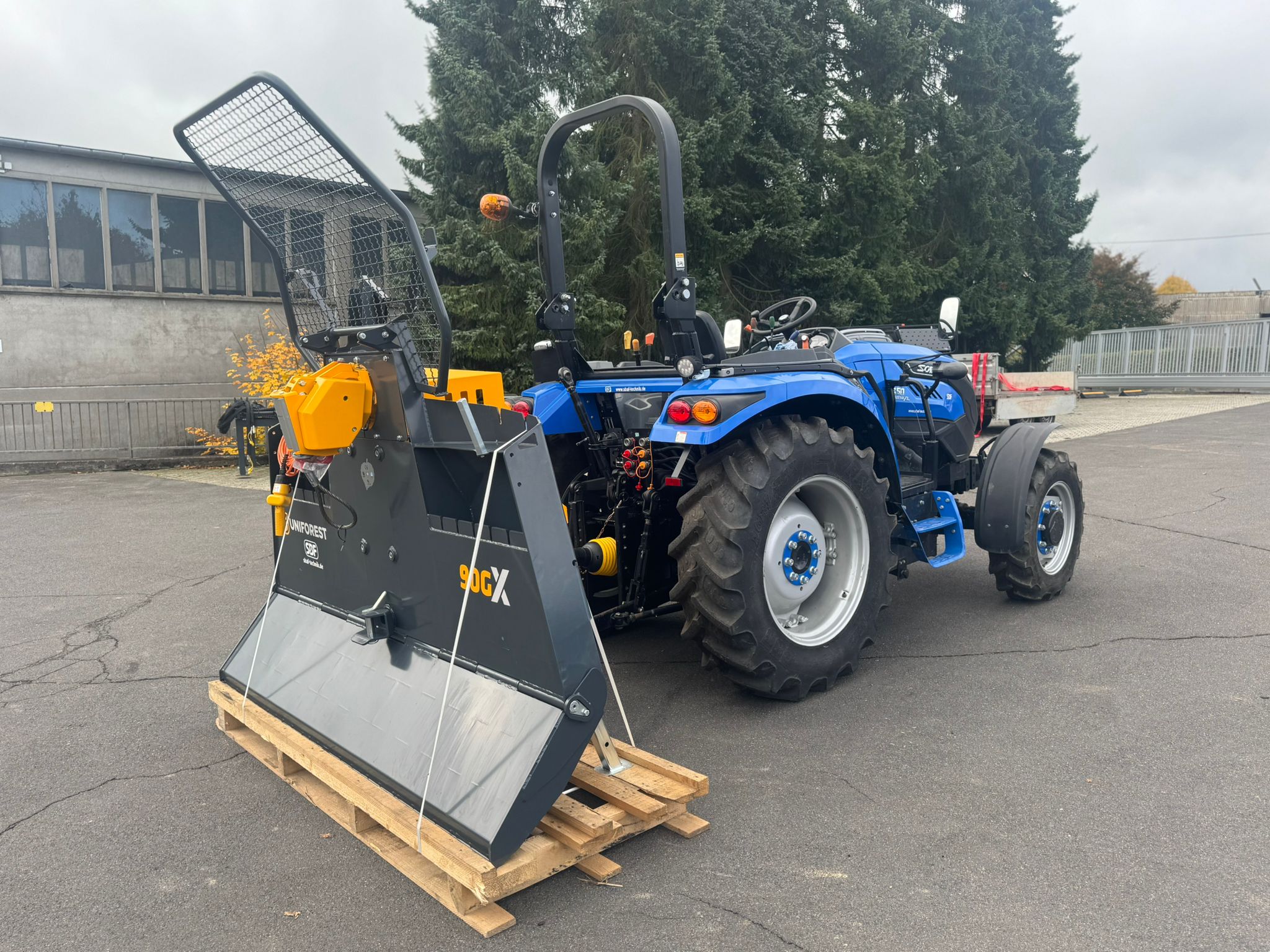 Uniforest Getriebeseilwinde Proportionalbremse Seilwinde 90 GX – Bild 3