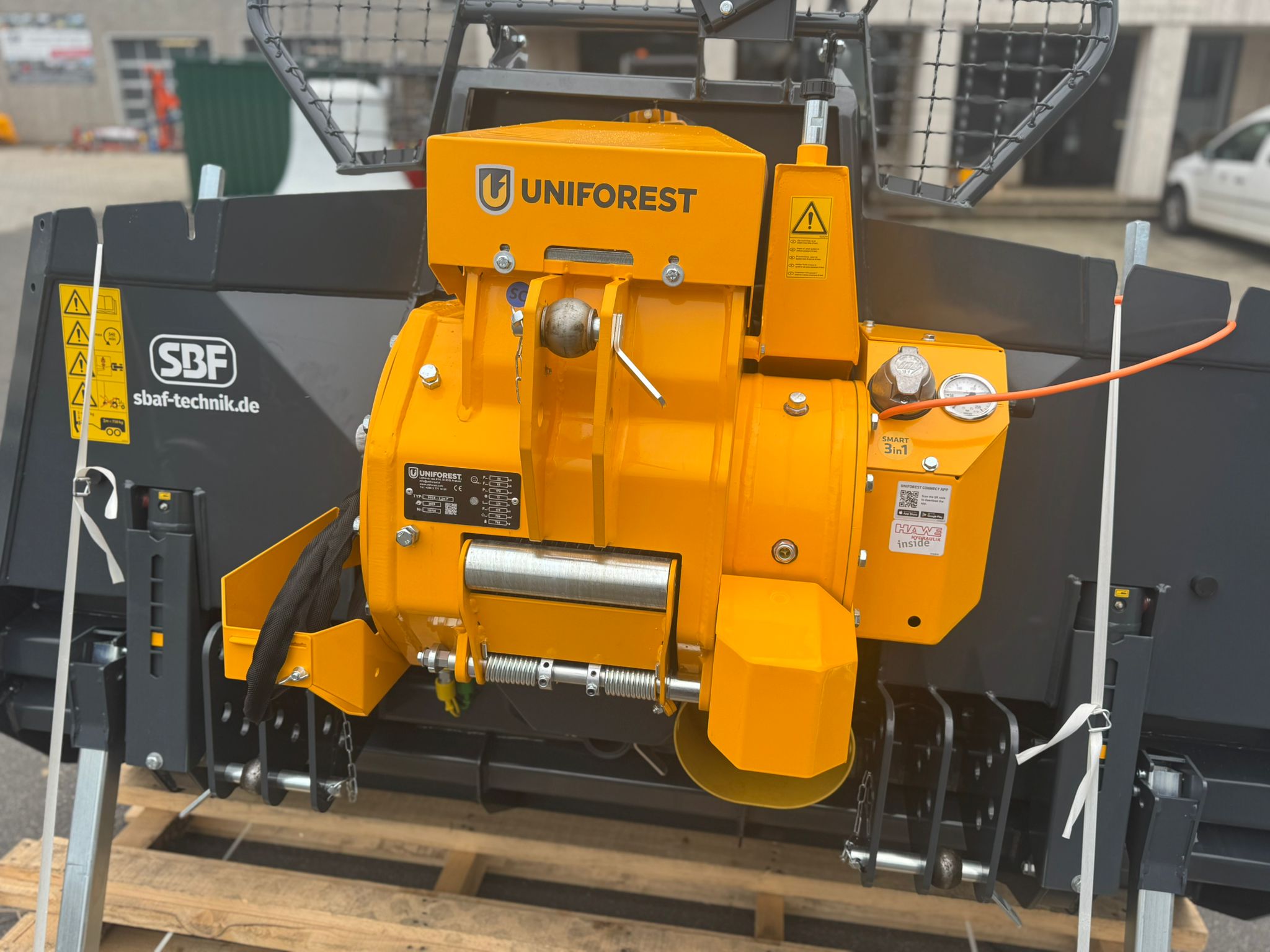 Uniforest Getriebeseilwinde Proportionalbremse Seilwinde 90 GX – Bild 9