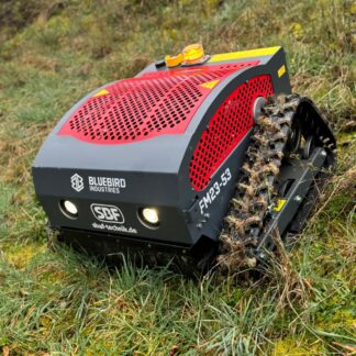 MIETE Mähraupe Rasenmäher Roboter Fernsteuerung Grünpflege SBF