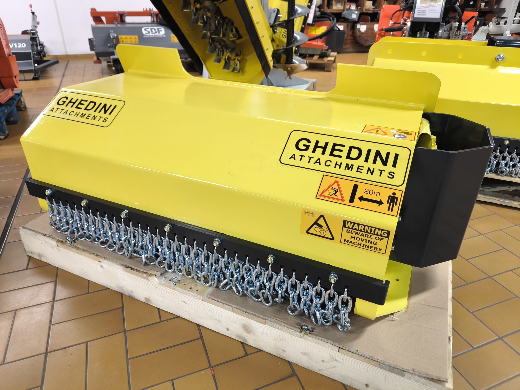 Ghedini DB10 Frontmulcher für Avant, Multione, Giant, Lader SBF – Bild 8