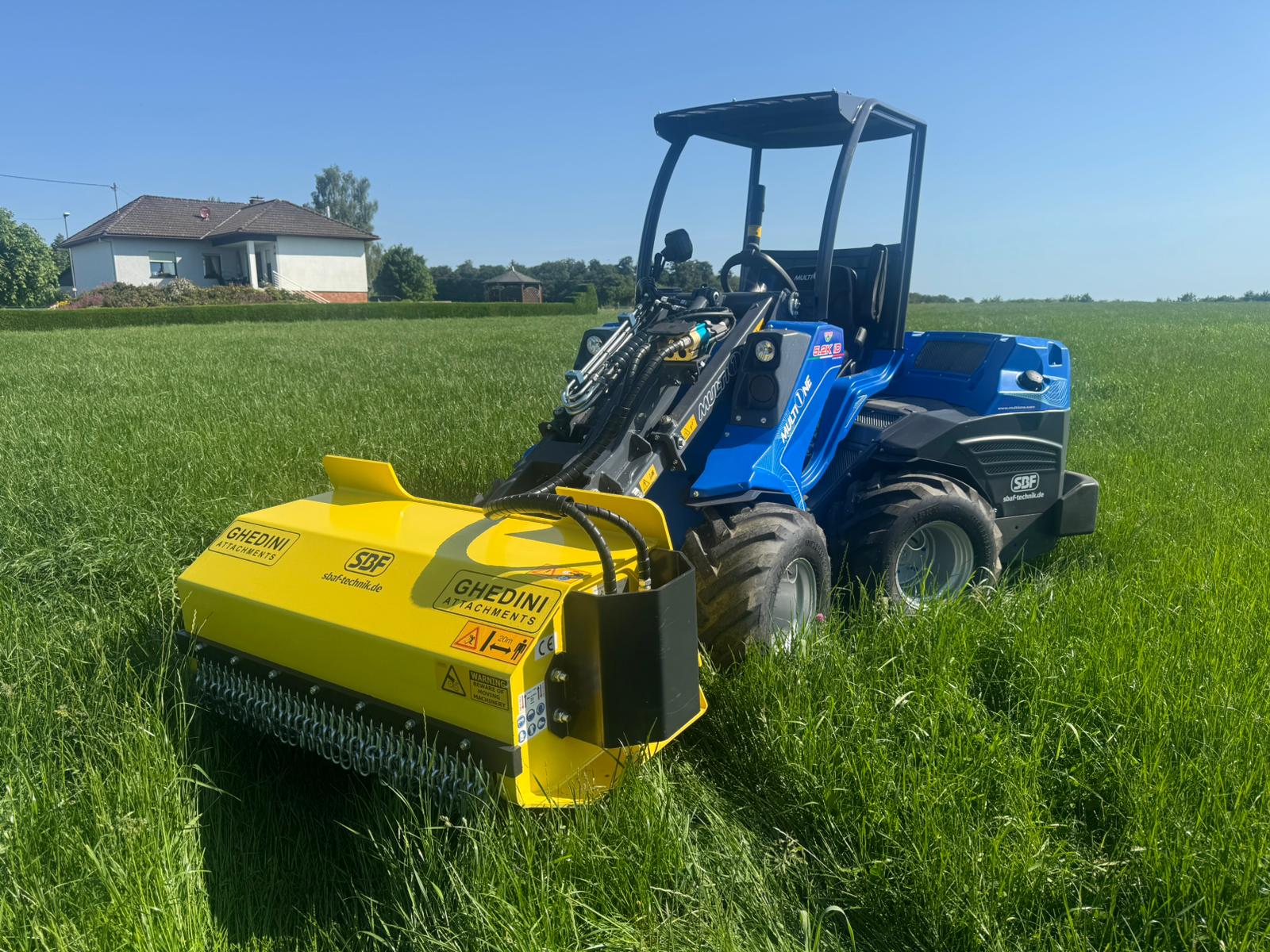 Ghedini DB10 Frontmulcher für Avant, Multione, Giant, Lader SBF