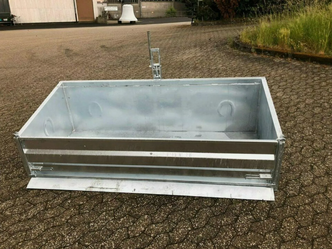 HC Heckcontainer, stabil, verzinkt 1,80m mit Schürfleiste